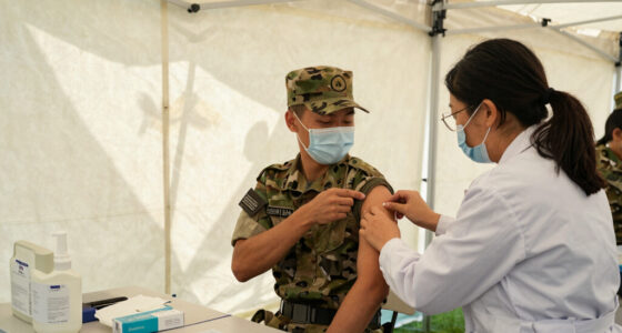 Pentagon restores mandatory flu shots for all recruits as boot camp outbreak sickens nearly 300