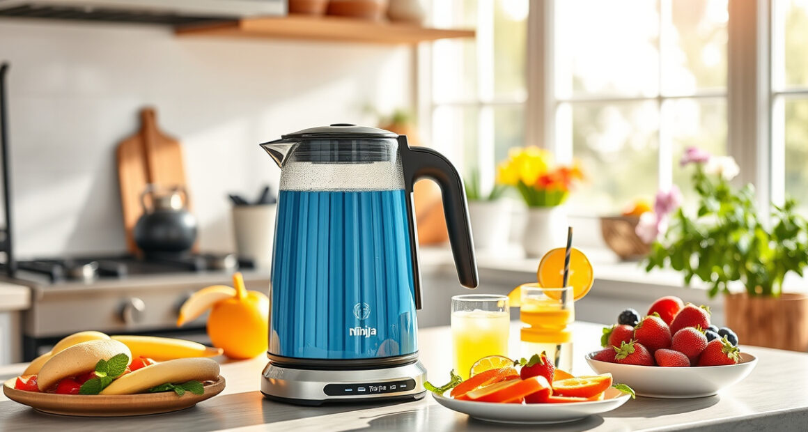 Summer Iced Tea Perfection with Ninja KT200BL Electric Kettle