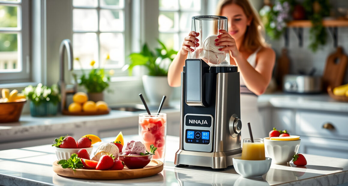 Cool Down with Homemade Summer Treats Using the Ninja NC301 CREAMi