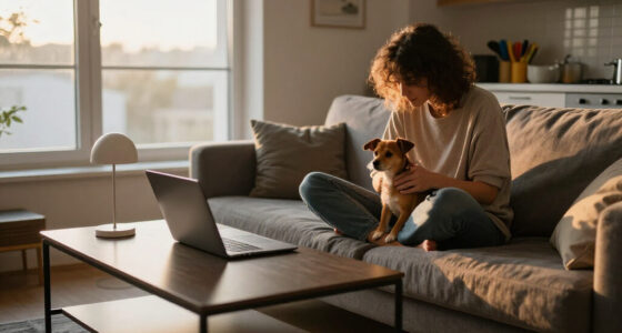 I Can't Believe Two People And A Dog Share This 400-Square-Foot Studio