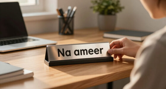 14 Best Personalized Desk Name Plates for 2026
