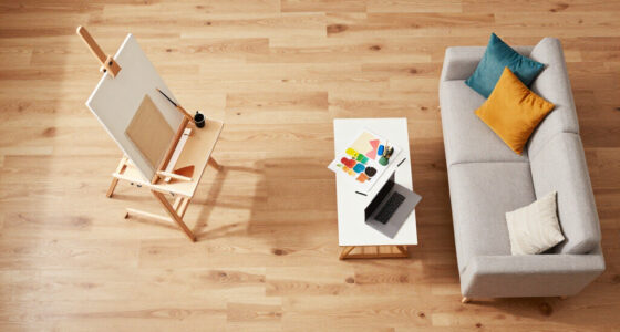 This 500-Square-Foot Studio Doubles As An Artist's Home And Workspace
