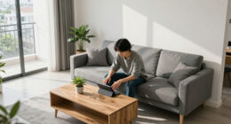 現代風裝修11坪 2房2廳1衛新北市【Residence】No.008 SU House / New Taipei（12/15） 裝修案例效果圖 - 100室內設計