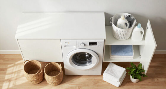 A Laundry Room Was An Eyesore Until IKEA Cabinets Gave It An Organized Redo
