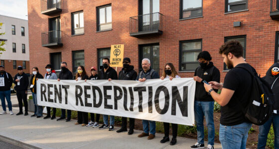 Berlin Protest Demands Rent Reduction And Expropriation