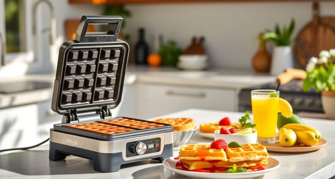 Make Summer Pool Parties Sweet with the Ninja Belgian Waffle Maker Pro