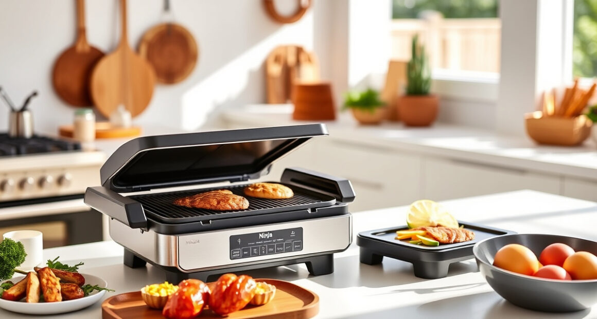 Ninja Foodi Pro 5-in-1 Indoor Grill: Perfect Summer Cooking Companion