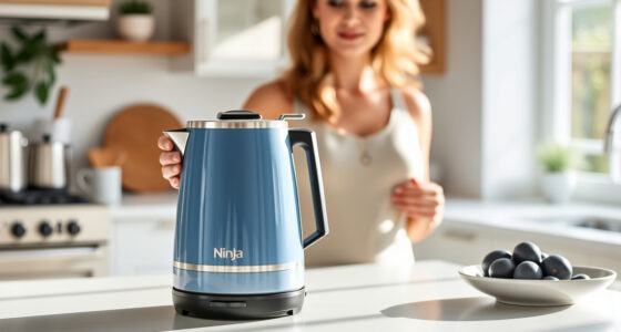 Ninja KT200BL Precision Temp Electric Kettle: Perfect for Summer Tea & Coffee
