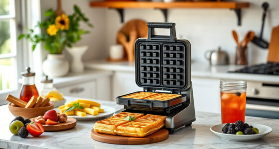 Summer Waffle Delights with the Ninja Belgian Waffle Maker Pro