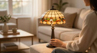 T.J. Maxx Is Selling Out Of This Tiffany-Inspired Accent Lamp