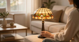 T.J. Maxx Is Selling Out Of This Tiffany-Inspired Accent Lamp
