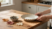 Decorate Your Counter Spaces And Bring A Little Fall Charm With This DIY Leaf Rose