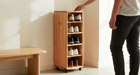 Dunelm’s Rotating Shoe Storage Is 30% Off – And Its Clever Design Doubles Your Hallway Storage
