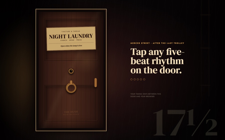 The Hush — Behind the Laundry, Since 1926