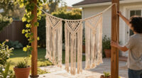 Skip Traditional Fences: Add Privacy To Your Yard With This Boho-Inspired Idea