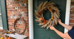 Swap Your Classic Fall Wreath For A Unique DIY Option That Costs Less