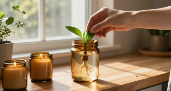 Watch Your Roots Flourish: How Empty Candle Jars Make The Perfect Pretty Propagation Station